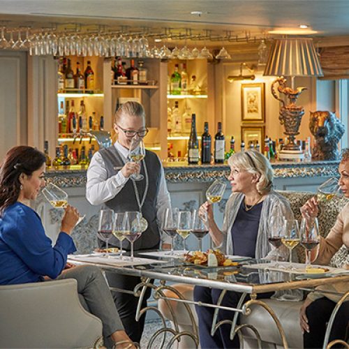 Uniworld-S.S.-Maria-Theresa-Bar-Du-Leopard-Wine-Tasting